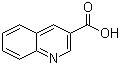 structure of CAS# 6480-68-8, 3-Quinolinecarboxylic acid;Quinoline-3-carboxylic acid