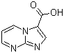 结构式 CAS# 64951-11-7, 咪唑并[1,2-a]嘧啶-3-羧酸