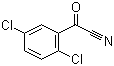 structure of CAS# 64985-85-9, 2,5-Dichlorobenzoyl cyanide;(2,5-Dichlorophenyl)oxoacetonitrile