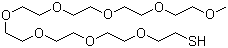 structure of CAS# 651042-83-0, 2,5,8,11,14,17,20,23-Octaoxapentacosane-25-thiol