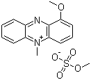 结构式 CAS# 65162-13-2, 1-甲氧基-5-甲基吩嗪鎓硫酸甲酯盐