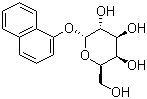 结构式 CAS# 65174-63-2, 1-萘基 alpha-D-吡喃半乳糖苷