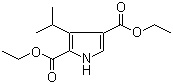 结构式 CAS# 651744-38-6, 3-异丙基-1H-吡咯-2,4-二羧酸二乙酯