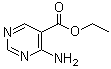 结构式 CAS# 65195-35-9, 4-氨基嘧啶-5-羧酸乙酯
