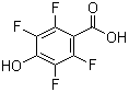 结构式 CAS# 652-34-6, 4-羟基-四氟苯甲酸; 2,3,5,6-四氟-4-羟基苯甲酸