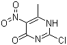 结构式 CAS# 65224-66-0, 2-氯-6-甲基-5-硝基-4(1H)-嘧啶酮