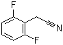 structure of CAS# 654-01-3, 2,6-Difluorophenylacetonitrile;2,6-Difluorobenzyl cyanide