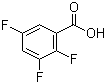 2,3,5-Trifluorobenzoic acid molecular structure (CAS 654-87-5)