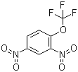 2,4-二硝基三氟甲氧基苯分子结构 (CAS 655-07-2)