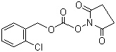 structure of CAS# 65853-65-8, N-(2-Chlorobenzyloxycarbonyloxy)succinimide;Z(2-Cl)-OSu; Z-(2-Cl)-ONSu; 2-ClZ-OSu
