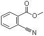 Methyl 2-cyanobenzoate molecular structure (CAS 6587-24-2)