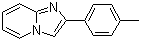 结构式 CAS# 65964-60-5, 2-(4-甲基苯基)咪唑并[1,2-a]吡啶