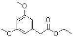 结构式 CAS# 65976-77-4, (3,5-二甲氧基苯基)乙酸乙酯