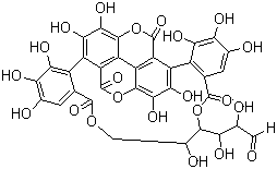 结构式 CAS# 65995-64-4, 石榴皮鞣素