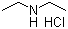 Diethylamine hydrochloride molecular structure (CAS 660-68-4)