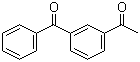 结构式 CAS# 66067-44-5, 3-乙酰基二苯甲酮