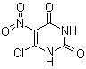 structure of CAS# 6630-30-4, 6-Chloro-5-nitrouracil;6-Chloro-5-nitro-1H-pyrimidine-2,4-dione; NSC 60045