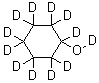 结构式 CAS# 66522-78-9, 环己醇-d<sub>12</sub>