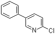 structure of CAS# 66600-05-3, 2-Chloro-5-phenylpyridine