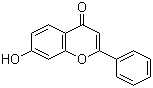 结构式 CAS# 6665-86-7, 7-羟基黄酮