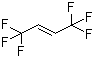 structure of CAS# 66711-86-2, trans-1,1,1,4,4,4-Hexafluoro-2-butene;(E)-1,1,1,4,4,4-Hexafluorobut-2-ene; (E)-HFO 1336; E-F 11E; HFO 1336mzzm(e)