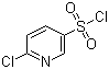 结构式 CAS# 6684-39-5, 2-氯吡啶-5-磺酰氯