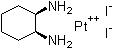 结构式 CAS# 66845-32-7, (反式-R,R-1,2-二氨基环己烷)二碘化铂