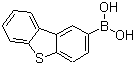 structure of CAS# 668983-97-9, B-2-Dibenzothienylboronic acid;2-Dibenzothienylboronic acid; (Dibenzothiophen-2-yl)boronic acid