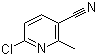 6-Chloro-2-methylnicotinonitrile molecular structure (CAS 66909-36-2)