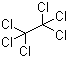 结构式 CAS# 67-72-1, 六氯乙烷
