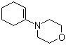 结构式 CAS# 670-80-4, 1-吗啉基-1-环己烯