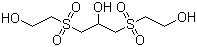 1,3-Bis(hydroxyethylsulfonyl)propanol molecular structure (CAS 67006-34-2)