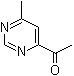 structure of CAS# 67073-96-5, 4-Acetyl-6-methylpyrimidine;1-(6-Methyl-4-pyrimidinyl)ethanone
