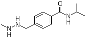 structure of CAS# 671-16-9, Procarbazine;N-(1-Methylethyl)-4-((2-methylhydrazino)methyl)benzamide