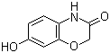 structure of CAS# 67193-97-9, 7-Hydroxy-4H-benzo[1,4]oxazin-3-one;7-Hydroxy-2H-1,4-benzoxazin-3(4H)-one