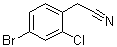 结构式 CAS# 67197-54-0, 4-溴-2-氯苯乙腈