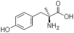 L-alpha-Methyltyrosine molecular structure (CAS 672-87-7)