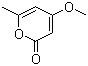 4-Methoxy-6-methylpyran-2-one molecular structure (CAS 672-89-9)