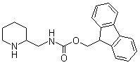 结构式 CAS# 672310-15-5, (2-哌啶基甲基)氨基甲酸 9H-芴-9-基甲酯