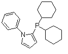 结构式 CAS# 672937-60-9, N-苯基吡咯-2-基二环己基膦