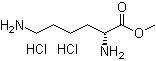 结构式 CAS# 67396-08-1, D-赖氨酸甲酯二盐酸盐