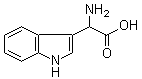 结构式 CAS# 6747-15-5, alpha-氨基-1H-吲哚-3-乙酸