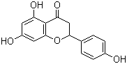 structure of CAS# 67604-48-2, (+/-)-Naringenin;2,3-Dihydro-5,7-dihydroxy-2-(4-hydroxyphenyl)-4H-1-benzopyran-4-one; 4',5,7-Trihydroxyflavanone; 5,7,4'-Trihydroxyflavanone
