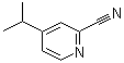 结构式 CAS# 676136-14-4, 2-氰基-4-异丙基吡啶