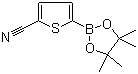 5-Cyanothiophene-2-boronic acid pinacol ester molecular structure (CAS 676501-85-2)