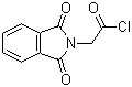 structure of CAS# 6780-38-7, Phthalylglycyl chloride;(1,3-Dioxo-1,3-dihydro-2H-isoindol-2-yl)acetyl chloride