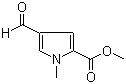 结构式 CAS# 67858-47-3, 4-甲酰基-1-甲基吡咯-2-甲酸甲酯