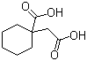 1-Carboxycyclohexaneacetic acid molecular structure (CAS 67950-95-2)