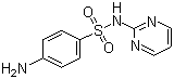 Sulfadiazine molecular structure (CAS 68-35-9)