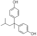 结构式 CAS# 6807-17-6, 2,2-二(4-羟基苯基)-4-甲基戊烷